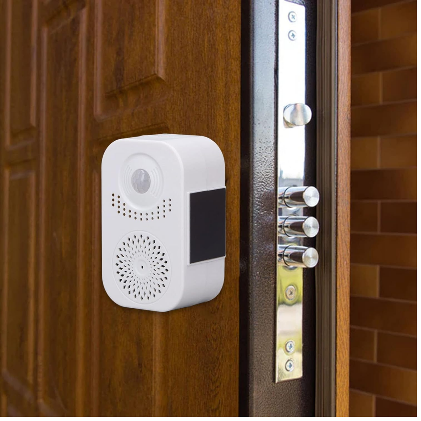 Timbre de bienvenida con sensor de movimientos