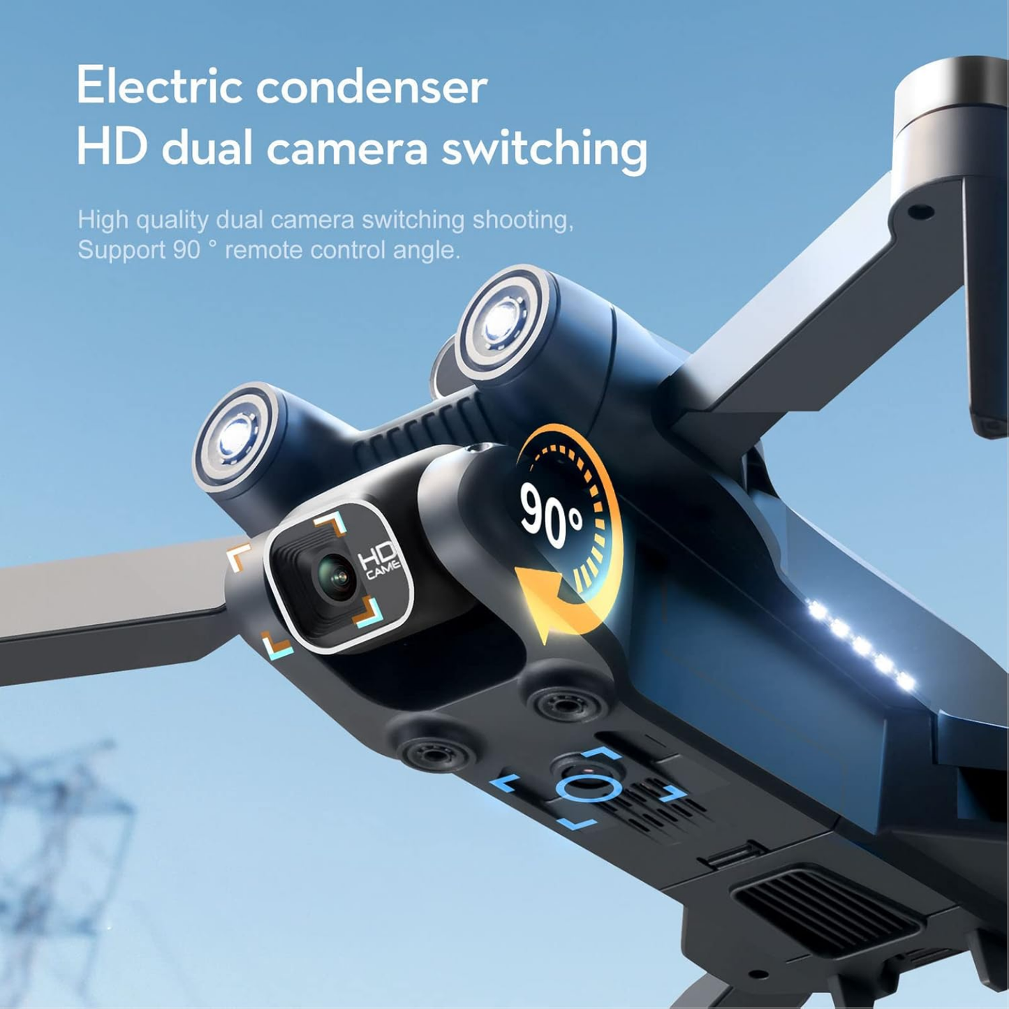 SMART HIGH SPEED DRONE HD DUAL CAMERA