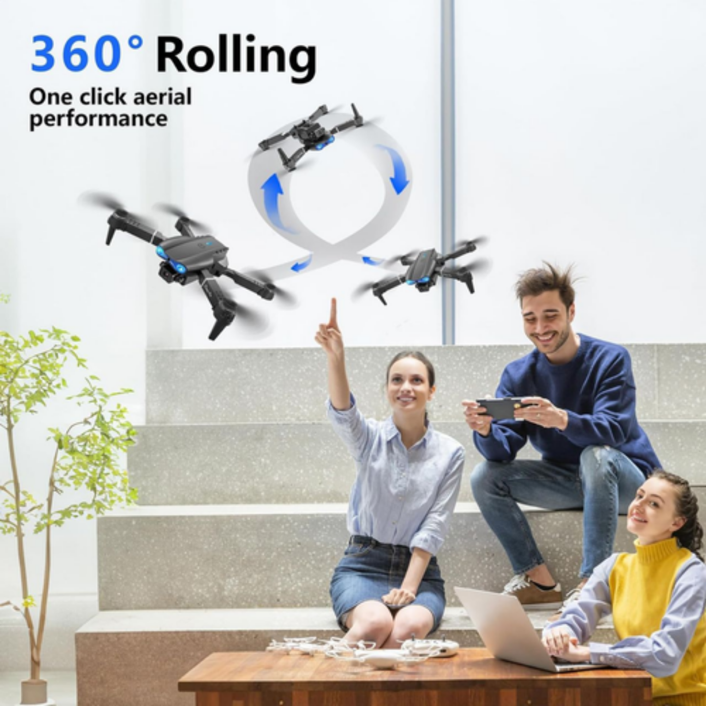 DRONE (E99) CON CAMARA HD