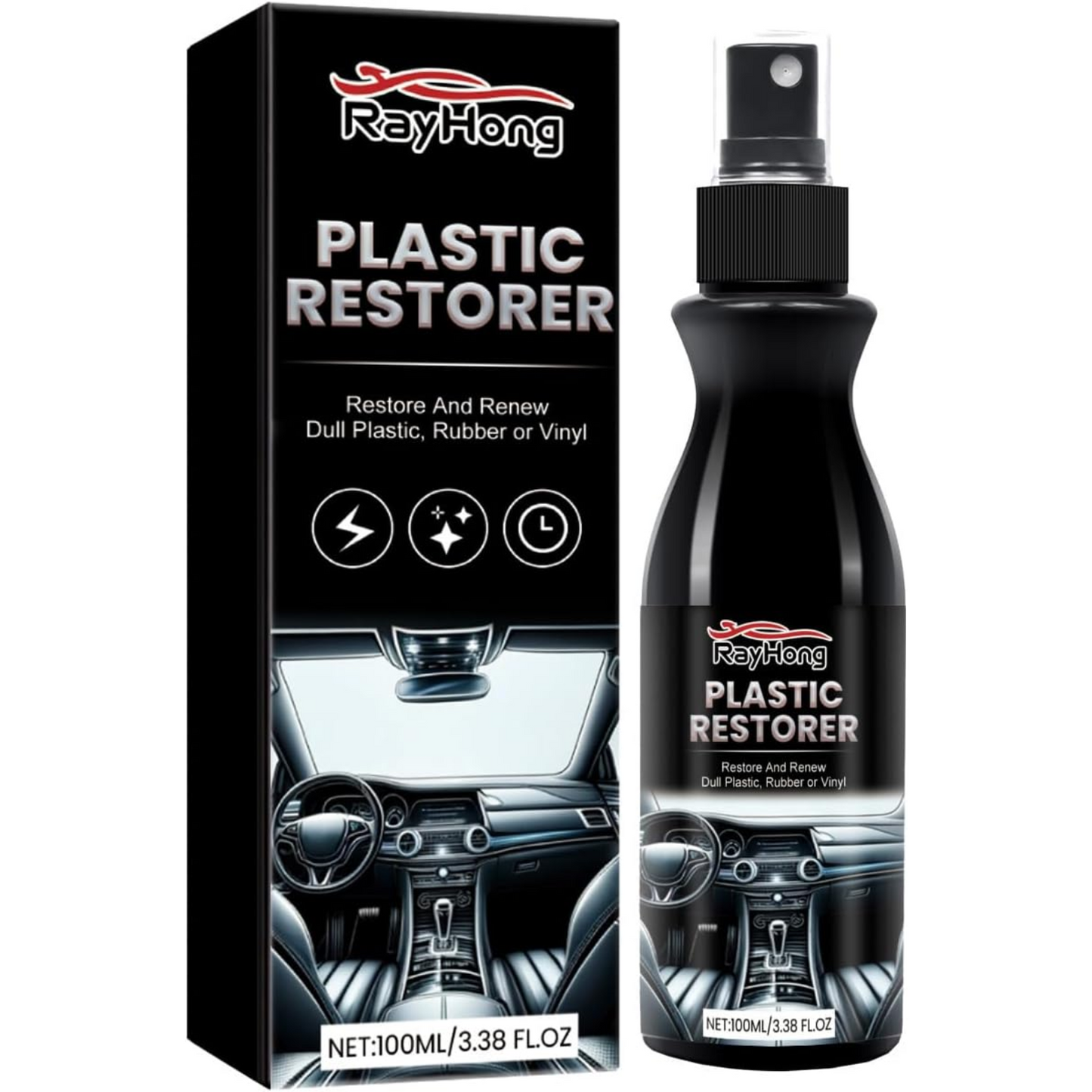 Restaurador de plastico para automoviles