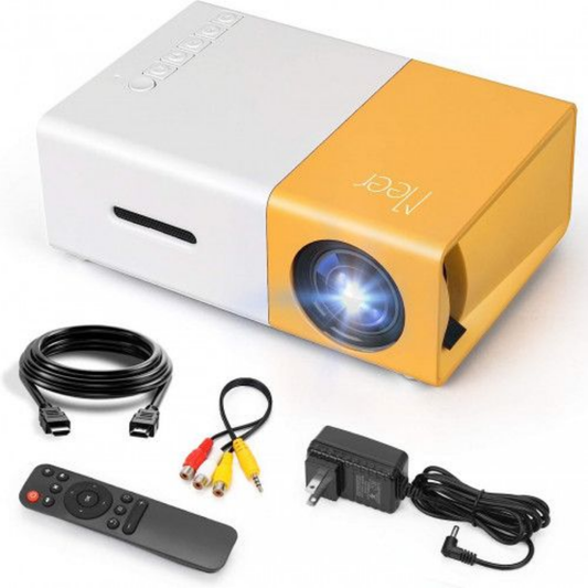 Mini proyector HD con control remoto