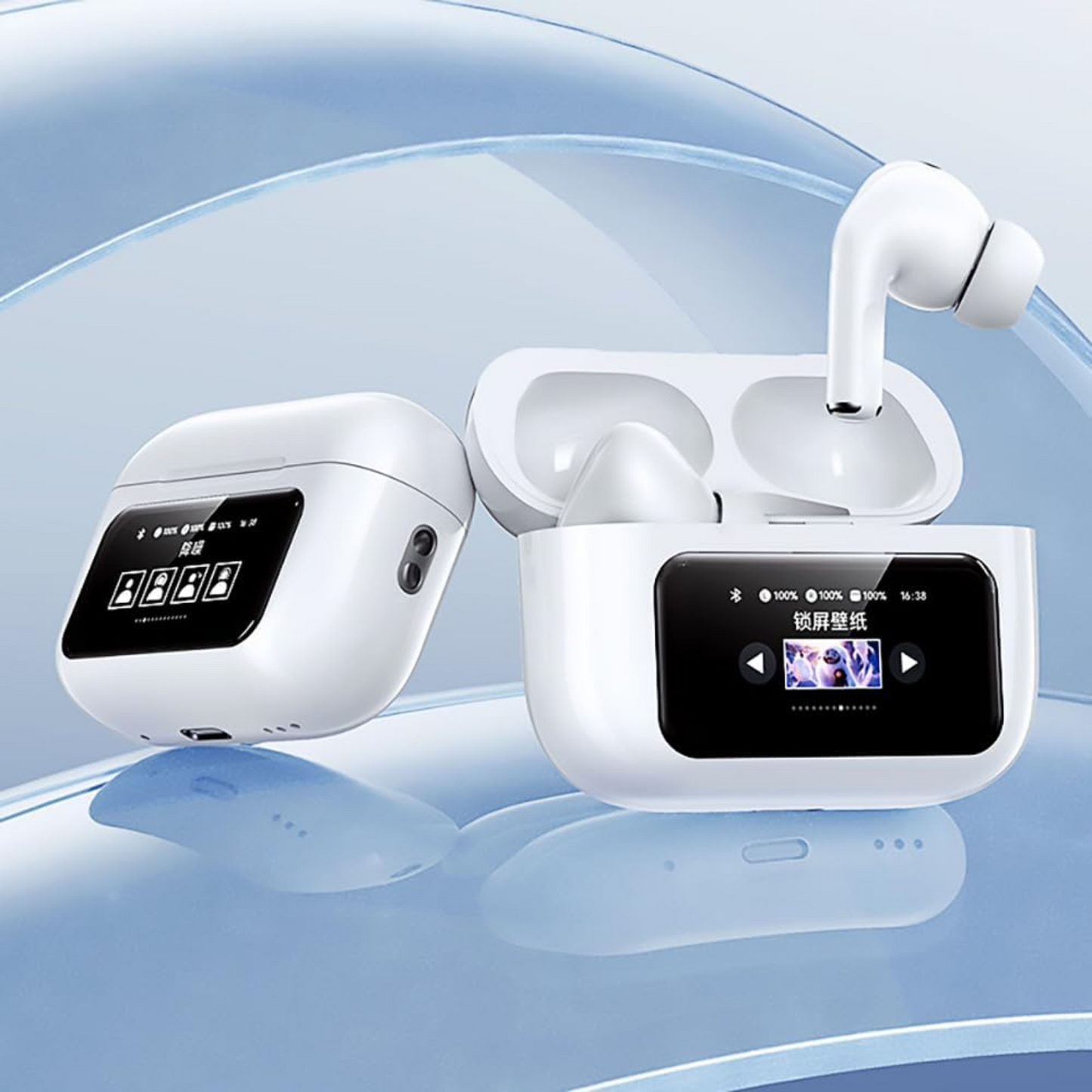 AIRPODS CON PANTALLA TACTIL (A9 PRO)