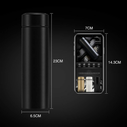 Smart water cup, mantiene frio y calor (ACERO INOXIDABLE)