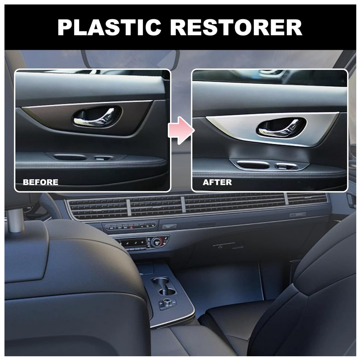 Restaurador de plastico para automoviles