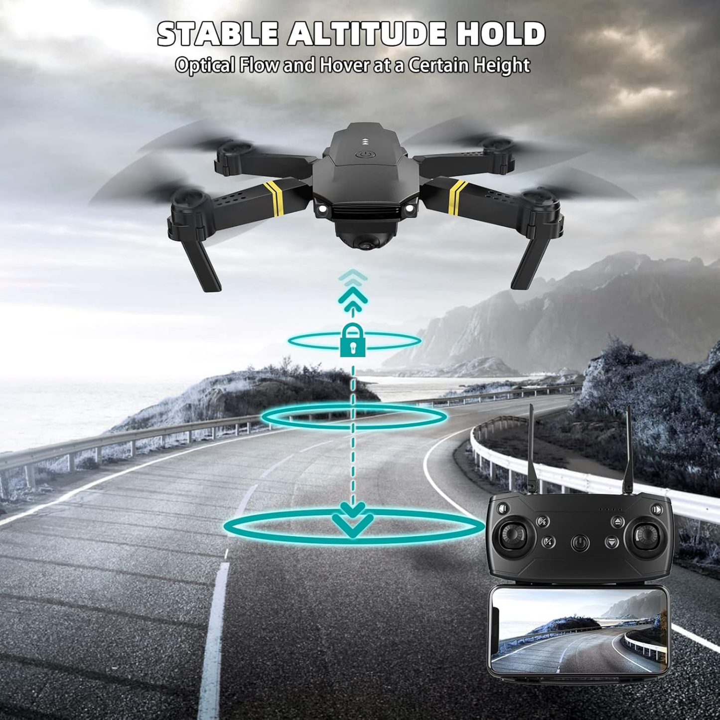 Drone con cámara 4K
