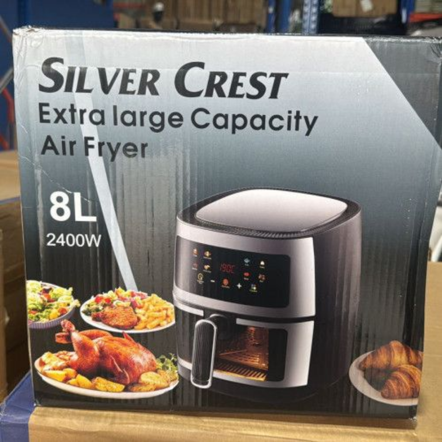 FREIDORA DE AIRE (silvercrest) 8L.