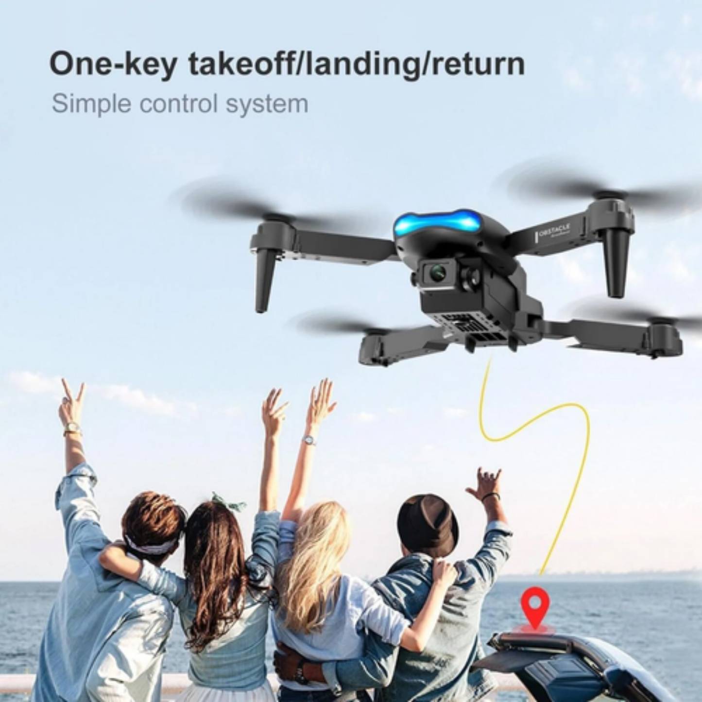 DRONE (E99) CON CAMARA HD
